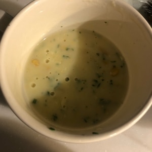 スープジャーレシピ♪キャベツのミルクスープ